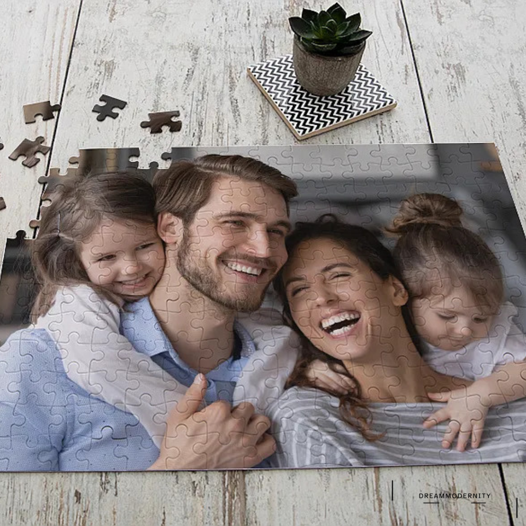 Gepersonaliseerde Fotopuzzel - Doe-Het-Zelf Speelgoed voor Kinderen en Volwassenen