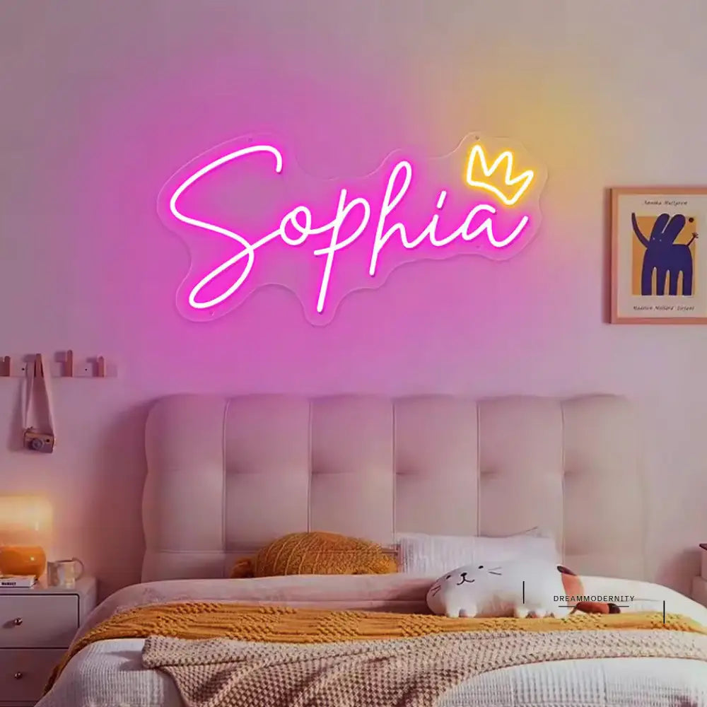 Glowyourname: Gepersonaliseerd Led Neon Naambord – Unieke Wanddecoratie Op Maat