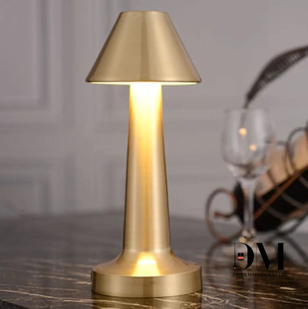 Lumiretro Touch Led Lamp - Design Voor Elke Kamer Goud