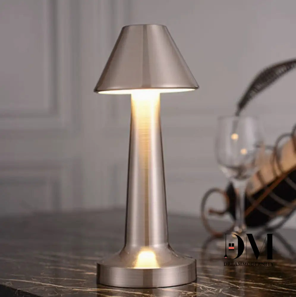 Lumiretro Touch Led Lamp - Design Voor Elke Kamer Zilver